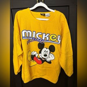 1990s Vintage Yellow Mickey shirt from Mickey Unlimited